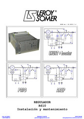 Leroy-Somer R610 SERIE Instalación Y Mantenimiento