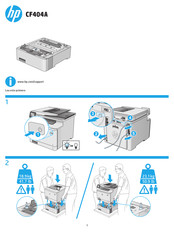 HP CF404A Manual De Instrucciones