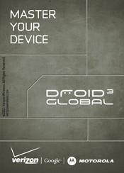 Motorola DROID3 Manual De Instrucciones