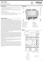 Elko EP iNels FA3-612M Manual De Usuario