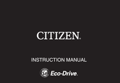 Citizen Eco-Drive h360 Manual De Instrucciones