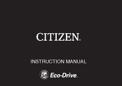 Citizen Eco-Drive 010x Manual De Instrucciones