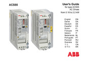 ABB ACS55 Manual Del Usuario