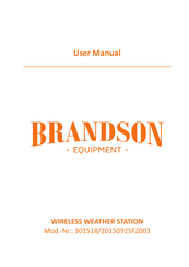 Brandson Equipment 301518 Manual Del Usuario