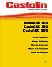 Castolin CastoARC 180 Manual De Instrucciones