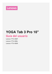 Lenovo YOGA Tab 3 Pro YT3-X90X Guia Del Usuario