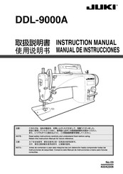 JUKI DDL-9000A Manual De Instrucciones