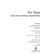 DigiDesign Pro Tools 24 MIX Manual Del Usuario