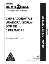 Echo BEAR CAT SC5720B Manual Del Propietário