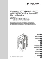 YASKAWA CIMR-A4A0165 Manual Tecnico