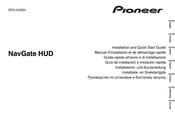 Pioneer NavGate HUD SPX-HUD01 Guía De Instalación E Inicio Rápido