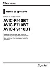 Pioneer AVIC-F9110BT Manual Del Operacion