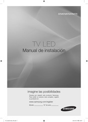 Samsung 675 Serie Manual De Instalación