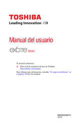 Toshiba Excite 10 SE Manual Del Usuario