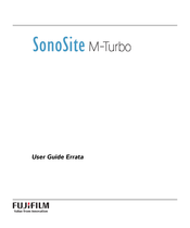 FujiFilm SonoLite M-Turbo Guia Del Usuario