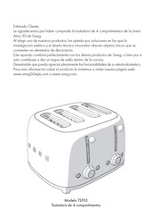 Smeg TSF03 Manual De Instrucciones