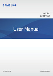 Samsung DeX Pad EE-M5100 Manual De Usuario