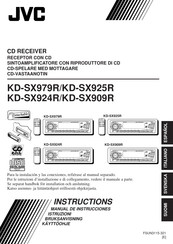 JVC KD-SX909R Manual De Instrucciones