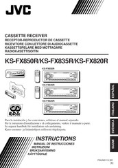 JVC KS-FX820R Manual De Instrucciones