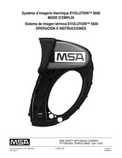 MSA EVOLUTION 5600 Operación E Instrucciones