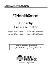 HealthSmart 40-811-000 Instructivo