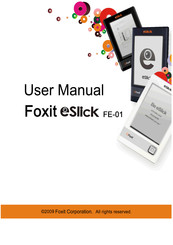 Foxit FE-01 Manual Del Usuario