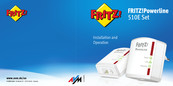 AVM FRITZ!Powerline 510E Set Instrucciones De Instalación Y  Operación
