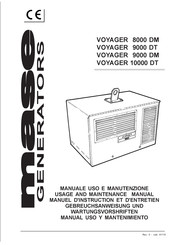 Mase Generators VOYAGER 10000 DT Manual Uso Y Mantenimiento