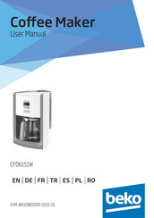 Beko CFD6151W Manual Del Usuario