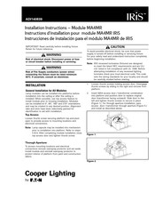 IRIS MA4MR Instrucciones De Instalación