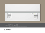 Lutron nuevo GRAFIK Eye QS Manual Del Usuario