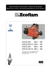 Ecoflam OILFLAM 300.1 AB Manual Del Usuario