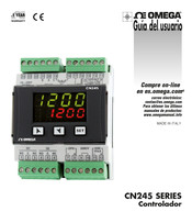 Omega CN245 Serie Guia Del Usuario