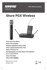 Shure PGX Serie Guia De Inicio Rapido