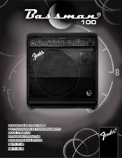 Fender BASSMAN 100 Instrucciones De Funcionamento