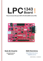 RdSS NXP LPC1343 Guía De Usuario