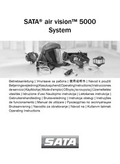 SATA air vision 5000 System Instrucciones De Servicio