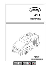 Tennant 8410D Manual Del Operario