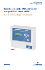 Emerson Rosemount 3490 Serie Guia De Inicio Rapido