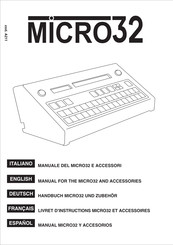 Favero Electronics MICRO32 Manual Del Usuario