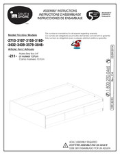 South Shore 211 Instrucciones De Ensamblaje