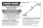 Black and Decker LST136 Manual De Instrucciones