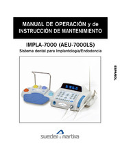 SWEDEN & MARTINA AEU-7000LS Manual De Operación Y De Instrucción De Mantenimiento