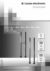 Leuze electronic CPSET-M32 Manual Del Usuario