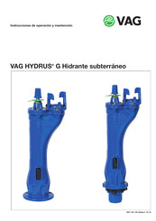 Vag HYDRUS G Manual De Operación Y Mantenimiento