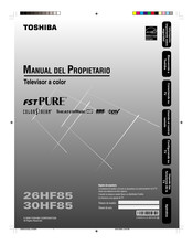 Toshiba 26HF85 Manual Del Propietário