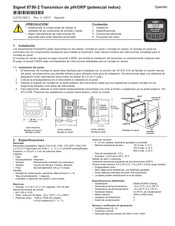 GF Signet 8750-2 Manual Del Usuario