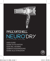 Paul Mitchell NEURO DRY Guia Del Usuario