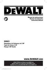 Dewalt DW621 Manual De Instrucciones