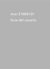 Acer E101 Guia Del Usuario